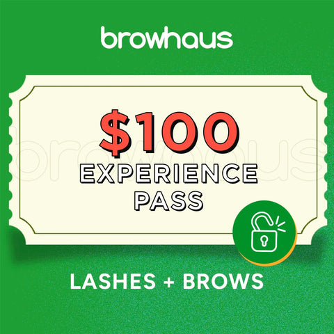 Browhaus $100 Experience Pass