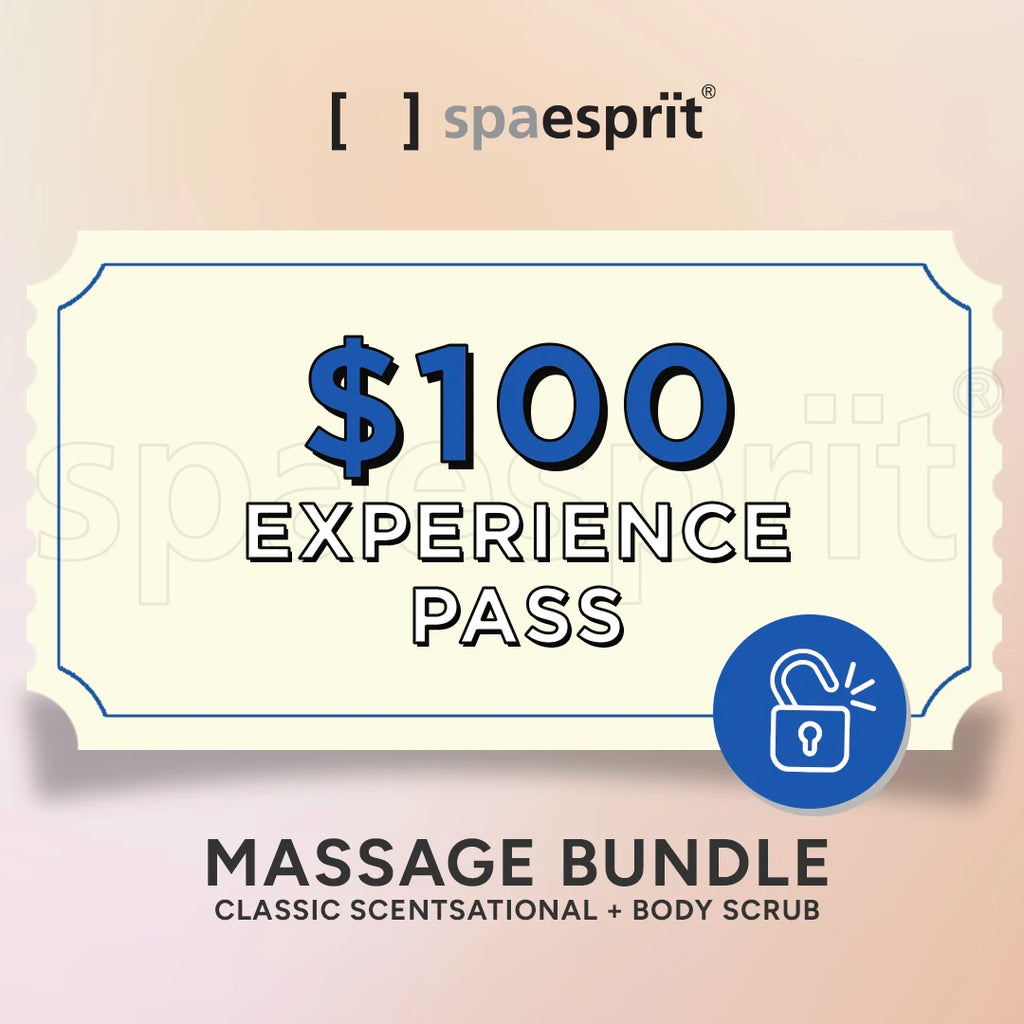 Spa Esprit $100 Experience Pass - Classic Scentsational Massage Bundle