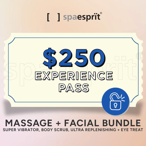 Spa Esprit $250 Experience Pass - Massage and Facial Bundle