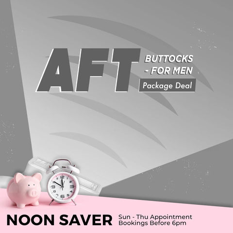 AFT Hair Removal Buttocks - Noon Saver Package Deal