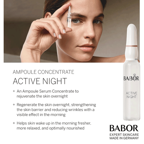Babor Active Night Serum for skin rejuvination and regeneration