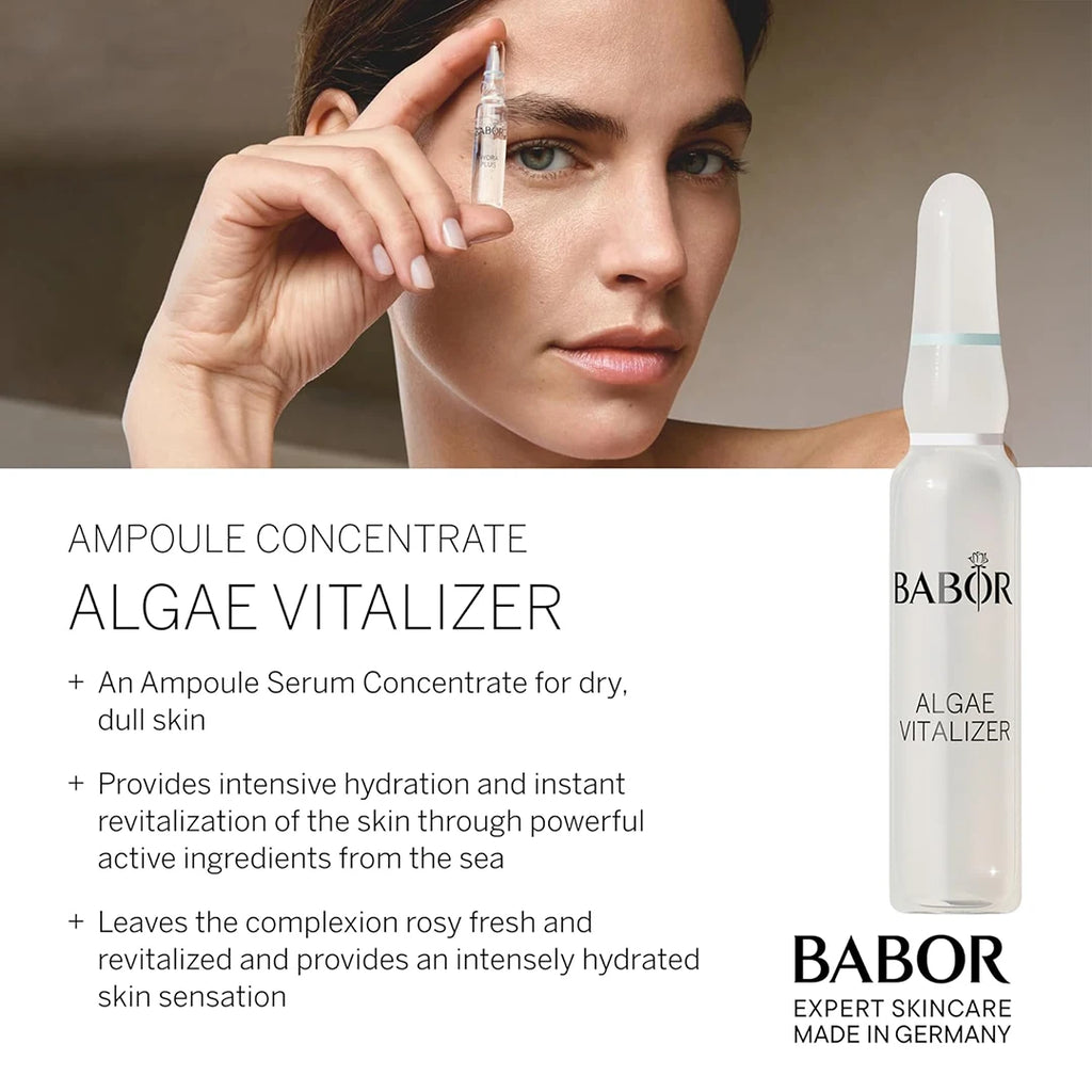 Buy Babor Algae Vitalizer Ampoule Concentrates in Singapore from Beauty Emporium