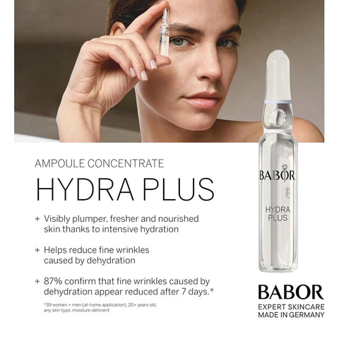 Babor Hydra Plus Ampoule Concentrates for plump and hydrated skin| Beauty Emporium