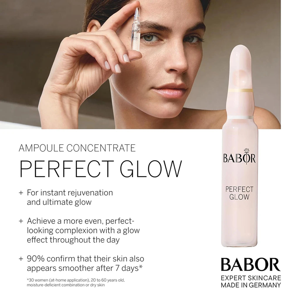 Babor Perfect Glow Ampoule Concentrates (7x2ml) Ampoules For Tired, Dull Skin - Beauty Emporium