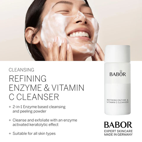 Babor Refining Enzyme & Vitamin C Cleanser Beauty Emporium Singapore