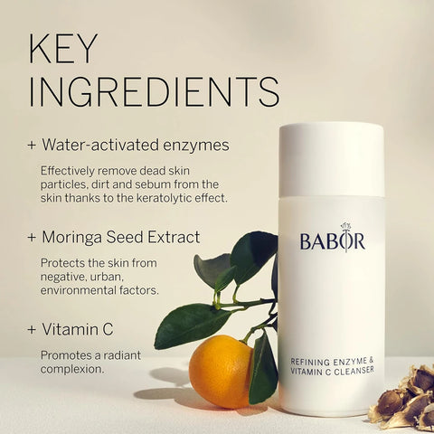 Babor Refining Enzyme & Vitamin C Cleanser Beauty Emporium Singapore