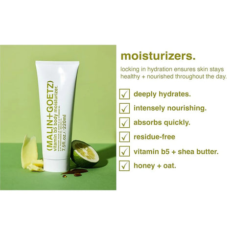 Buy Malin+Goetz Vitamin B5 Body Moisturiser from Beauty Emporium Singapore