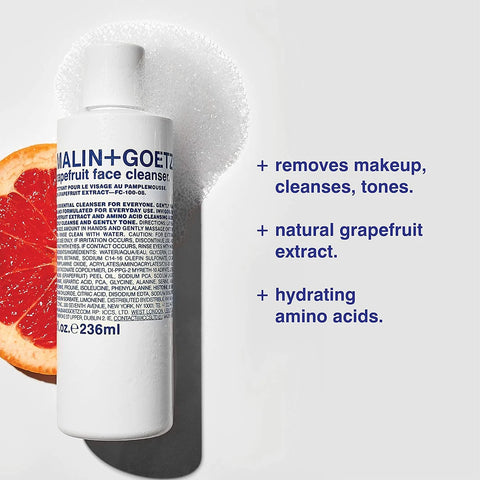 Buy Malin+Goetz Grapefruit Face Cleanser in Singapore from Beauty Emporium