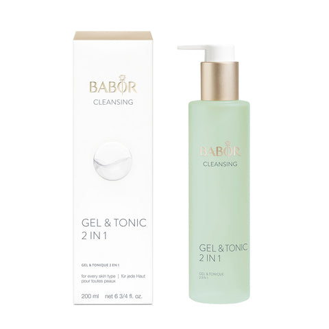 Babor Cleansing Gel & Tonic 2 in 1 with box