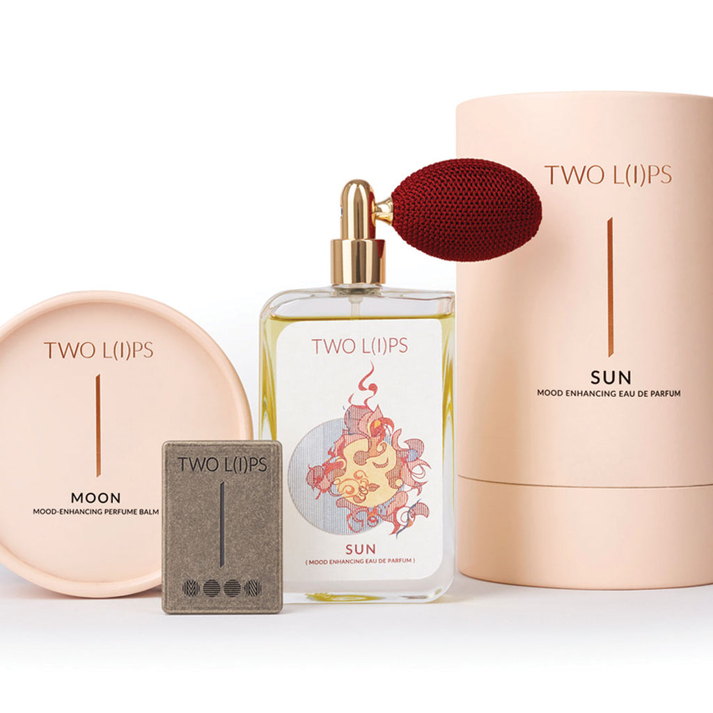 Two Lips Sun and Moon - All new eau de parfum & perfume balm set