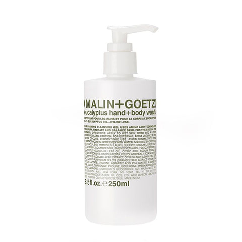 Malin+Goetz Eucalyptus Hand and Body Wash Shower Gel 